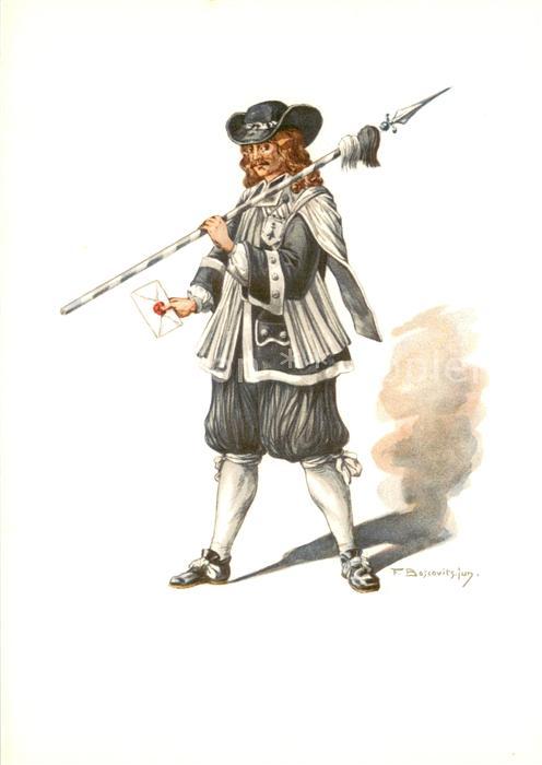 Bern BE PTT Museum Standesläufer von Basel Kost