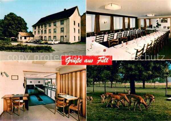 Full-Reuenthal Speisesaal Kegelbahn Wildgehege
