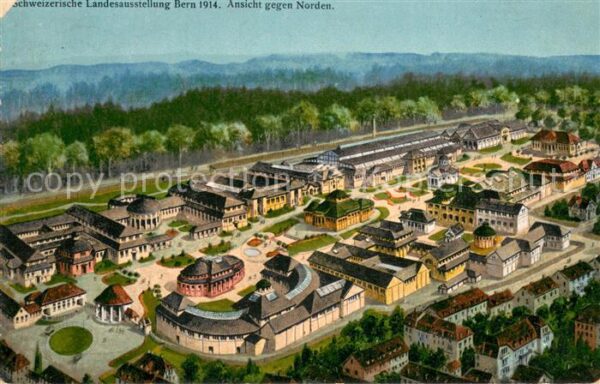 Bern BE Schweizerische Landesausstellung Illust