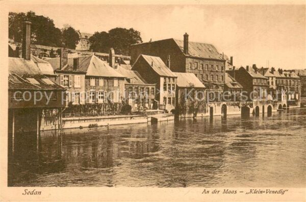 Sedan Ardennes Klein-Venedig an der Maas