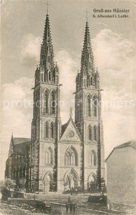 Muenster Haut Rhin Elsass Eglise Kirche