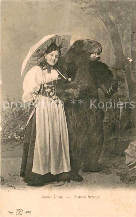 Bern BE Berner Tracht Costume Bernois Mann mit