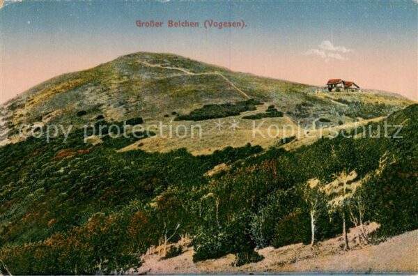 Grosser Belchen Grand Ballon Vogesen Panorama