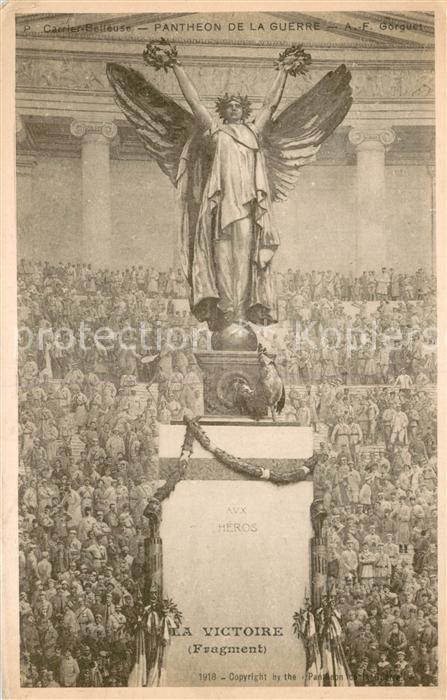 Paris 75 Pantheon de la guerre la Victoire