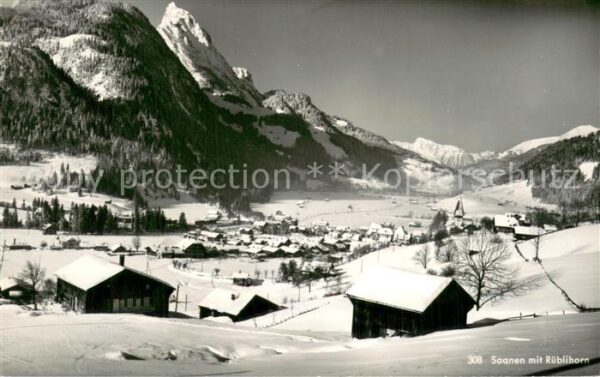 Saanen mit Rüblihorn