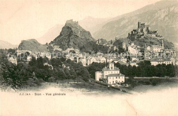 Sion  Sitten VS Vue generale