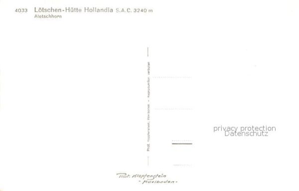 Loetschenhuette Hollandia mit Aletschhorn – Bild 2