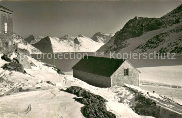 Aletschgletscher Concordia Hütte Helsenhorn Eggishorn Ba