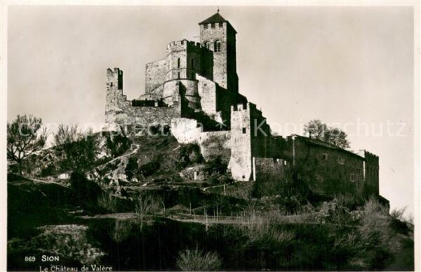 Sion  Sitten VS Le Chateau de Valere