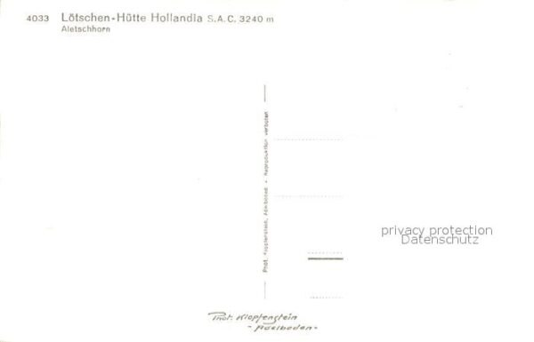 Loetschenhuette Hollandia mit Aletschhorn – Bild 2