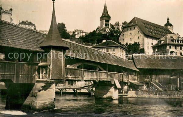 Luzern  LU Spreuerbrücke