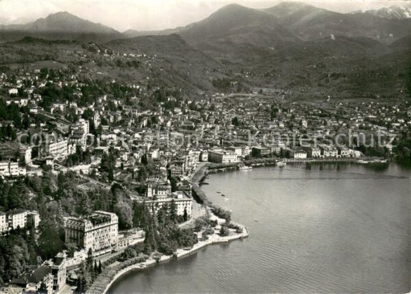 Lugano TI Fliegeraufnahme