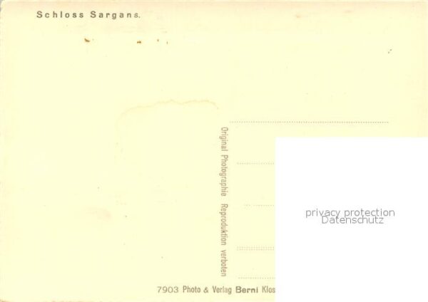 Sargans SG Schloss Sargans – Bild 2