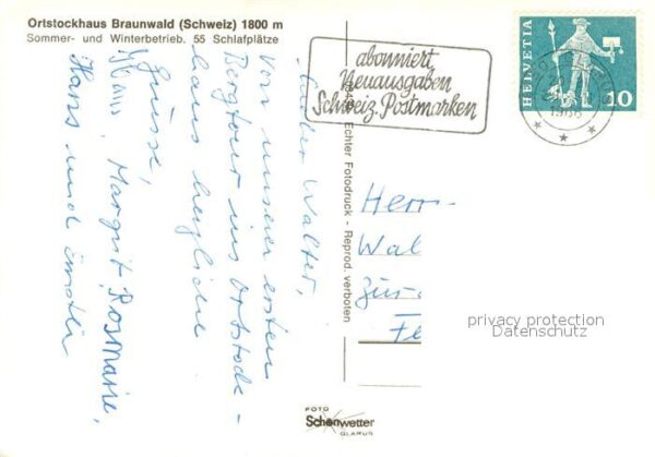 Braunwald GL Ortstockhaus – Bild 2