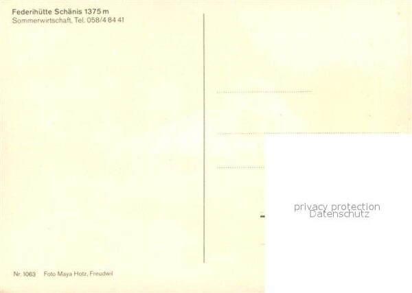 Schaenis Federihütte – Bild 2