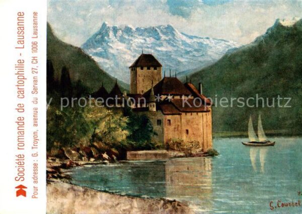 Lausanne VD Chillon et les Dents du Midi