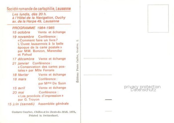 Lausanne VD Chillon et les Dents du Midi – Bild 2