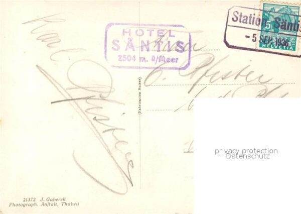 Saentis AR Der Säntis mit Hotel und Observatorium – Bild 2
