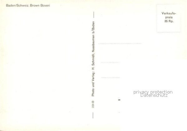 Baden  AG Brown Boveri Fliegeraufnahme – Bild 2