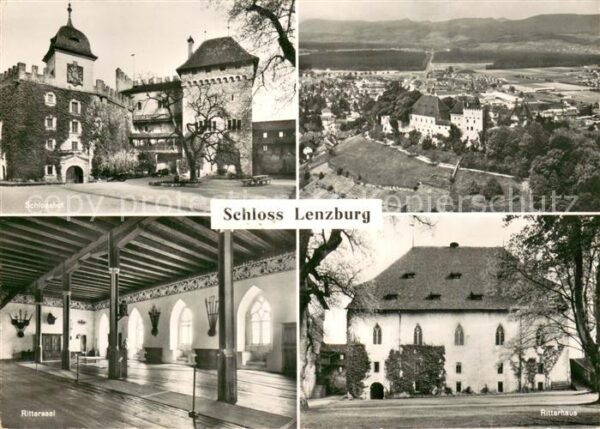 Lenzburg AG Schloss Lenzburg Schlosshof Rittersaal