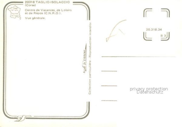 Taglio-Isolaccio Fliegeraufnahme Vue generale – Bild 2