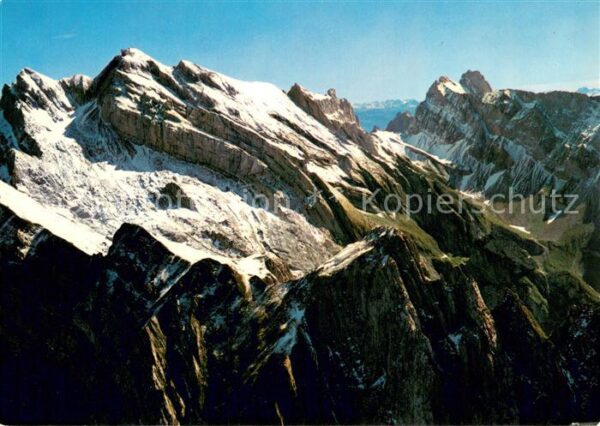 Saentis AR Fliegeraufnahme Säntis