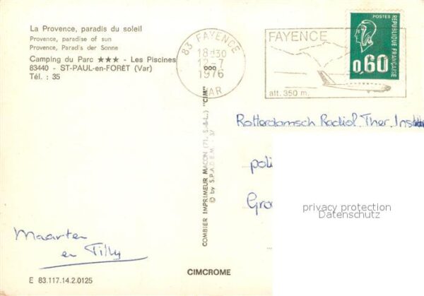 St-Paul-en-Foret Camping du Parc Freibad – Bild 2