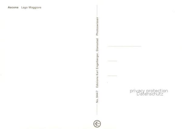 Ascona Lago Maggiore Gesamtansicht – Bild 2