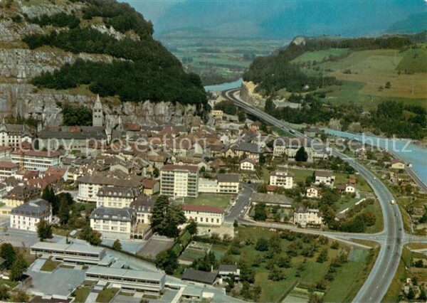 Saint Maurice VS Vue aérienne