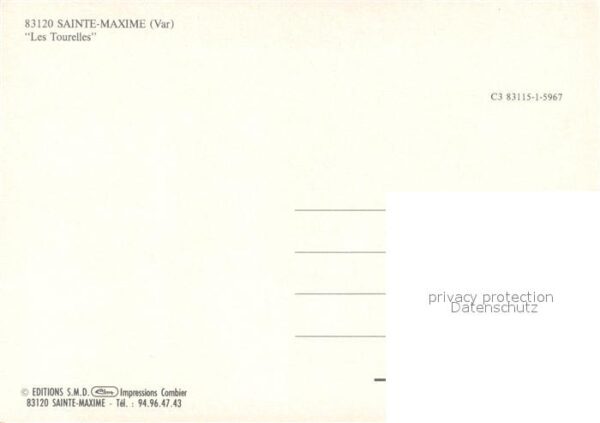Sainte-Maxime-sur-Mer 83 Hôtel Les Tourelles – Bild 2