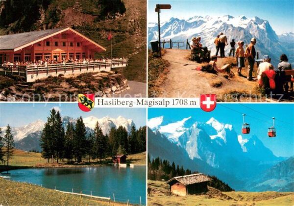 Meiringen BE Hasliberg Bergbahnen Berghaus Mägisalp