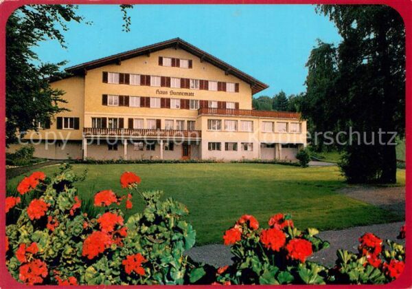 Heiden AR Hotel Sunnematt Blumen