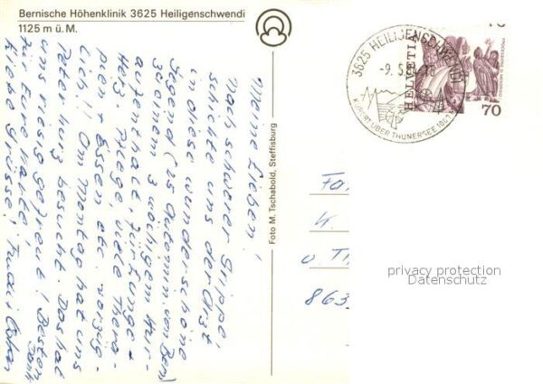 Heiligenschwendi Bernische Höhenklinik Alpenblick – Bild 2