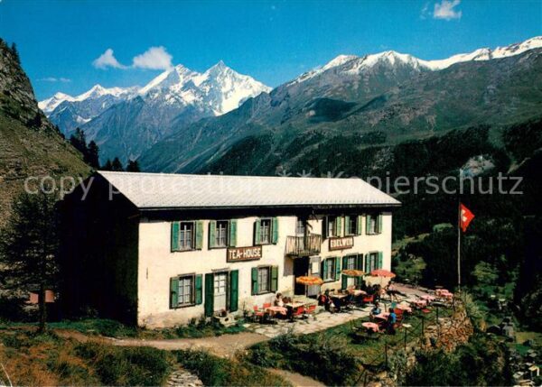 Zermatt VS Pension Restaurant Edelweiss mit Dom un