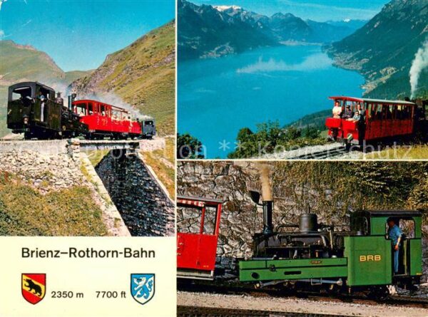 Brienz BE Brienz Rothorn Bahn Zahnradbahn Panroam