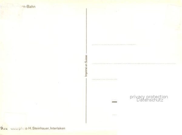 Brienz BE Brienz Rothorn Bahn Zahnradbahn Panroam – Bild 2