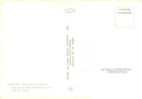 Millau Aveyron Aux portes des Gorges du Tarn vue Gener – Bild 2