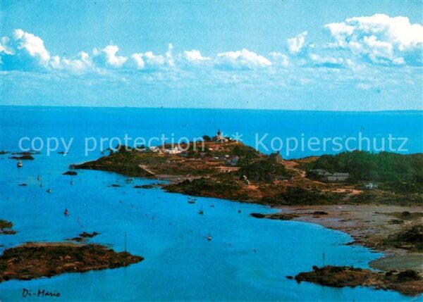 Iles Chausey Vue aérienne