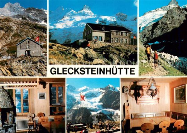 Glecksteinhuette 2317m Gasträume Freiterrasse Panorama