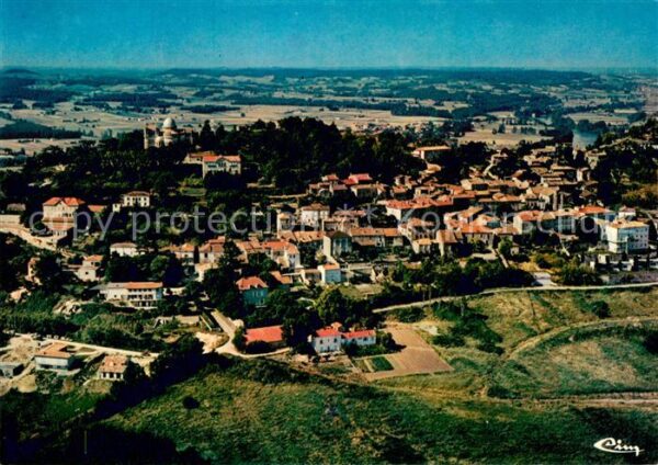 Penne-d Agenais Vue generale aerienne