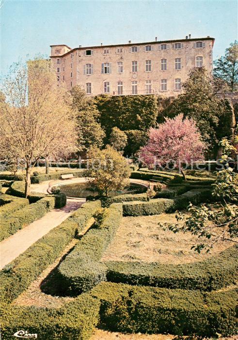 Entrecasteaux Le chateau et les jardins de Le Notre