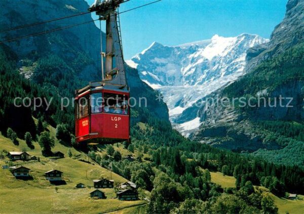 Grindelwald Luftseilbahn Grindelwald Pfingstegg mit