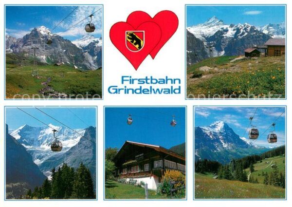 Grindelwald Firstbahn Grindelwald Teilansichten