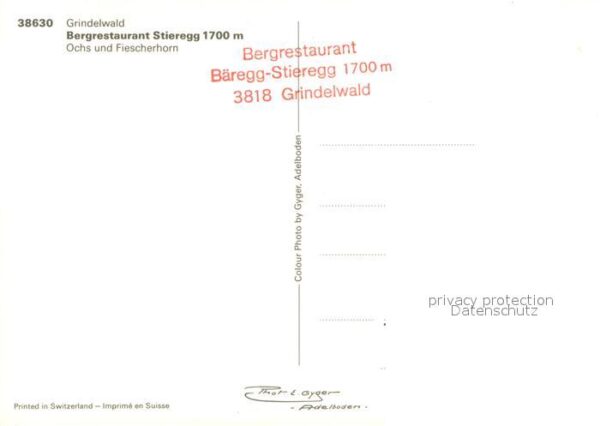 Grindelwald Bergrestaurant Stieregg mit Ochs und Fi – Bild 2