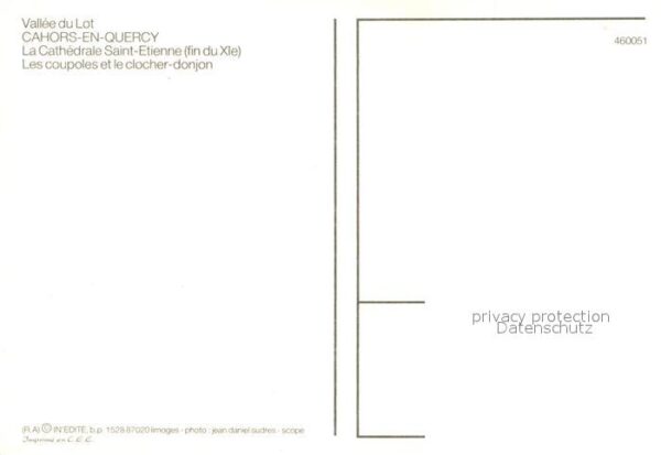 Cahors en Quercy La Cathedrale Saint Etienne Les coupole – Bild 2