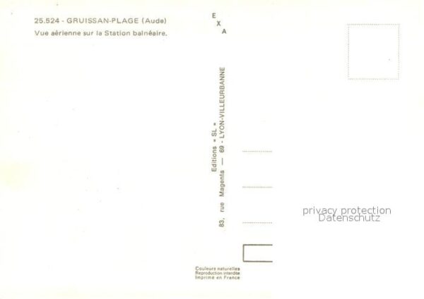 Gruissan Plage Vue aerienne sur la Station balneaire – Bild 2