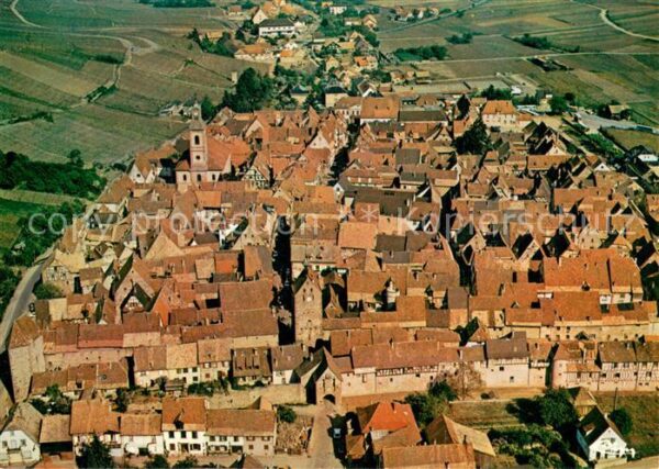 Riquewihr Haut Rhin Vue aerienne