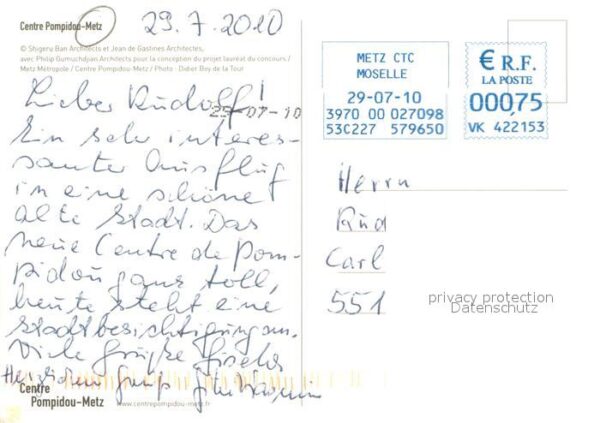 Metz  57 Moselle Centre Pompidon – Bild 2