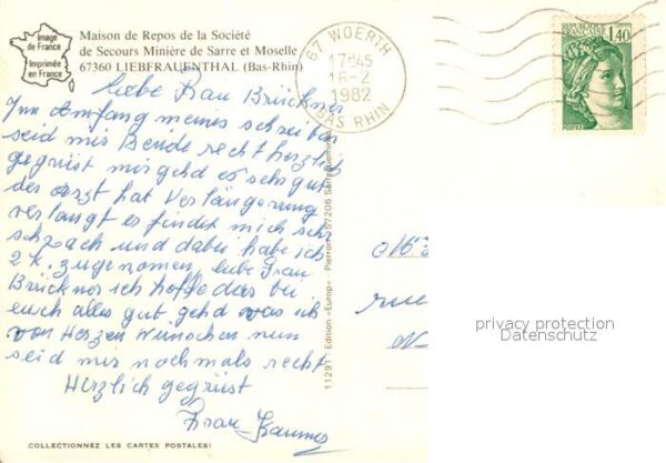 Liebfrauenthal Goersdorf Elsass Fliegeraufnahme Maison de Repos de la S – Bild 2