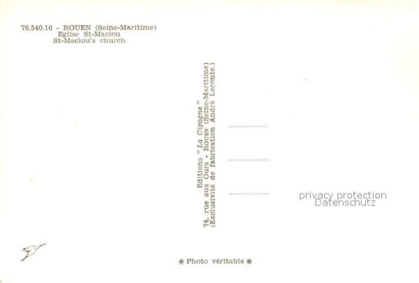 Rouen 76 Kirche St-Maclou – Bild 2